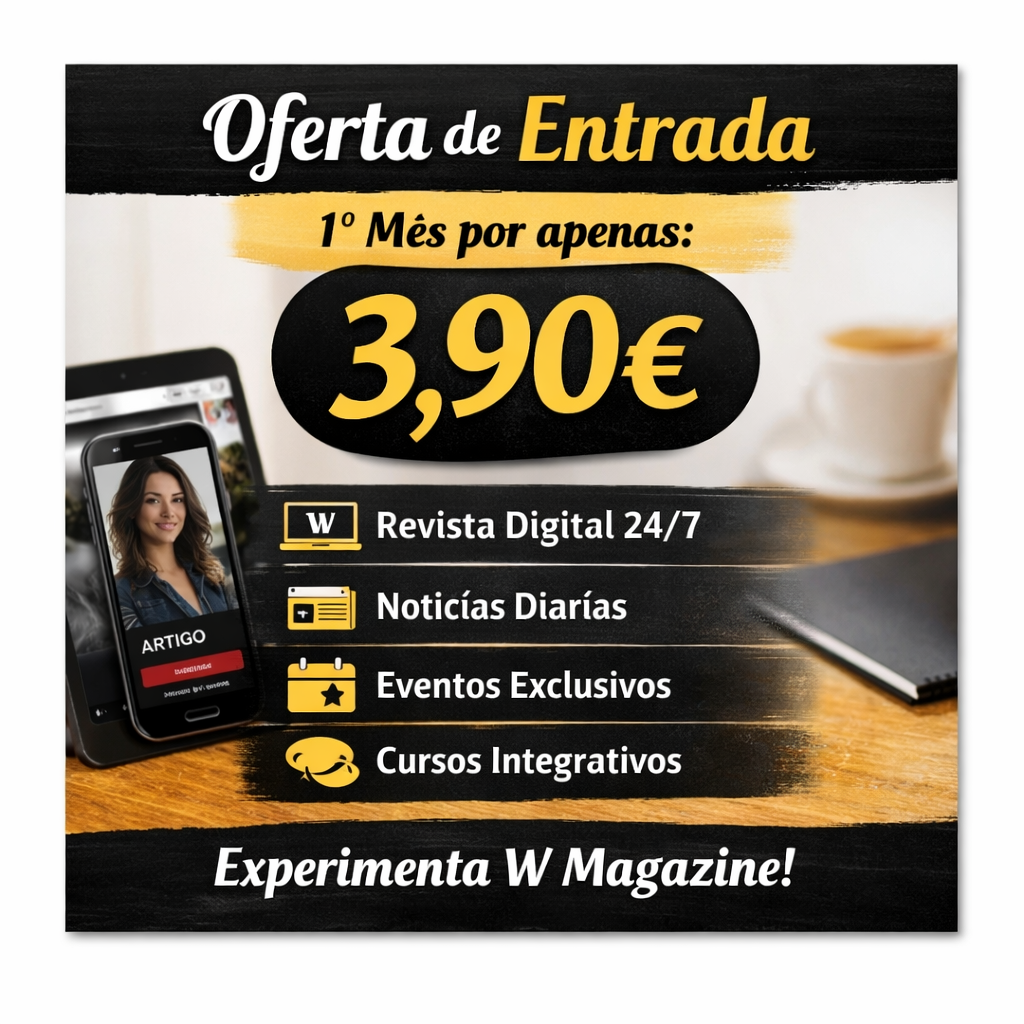 assinatura ©w magazine – oferta de entrada (primeiro mês 3,90€)